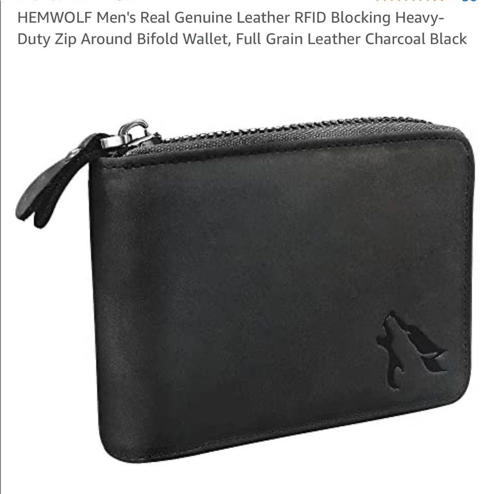 Men’s Hemwolf Leather Wallet